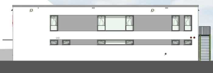 Foto: Adobe Stock. Skizze Gebäudeansicht