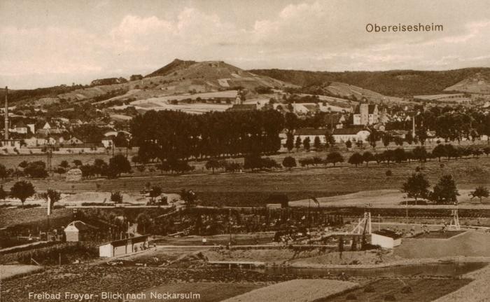 Blick auf das Ernst-Freyer-Bad um 1939