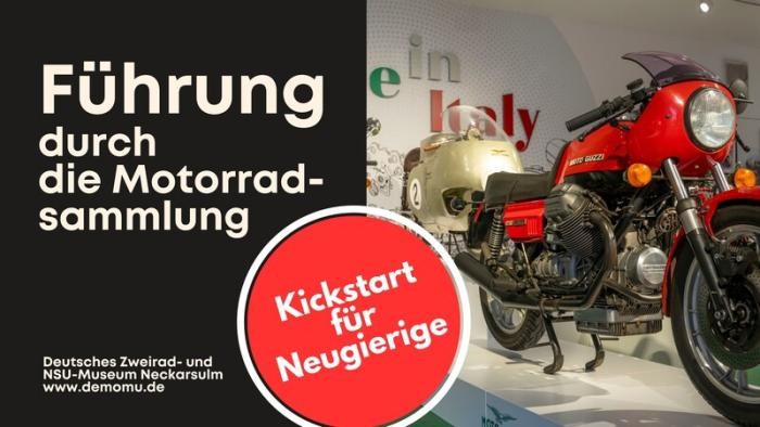 Führung durch das Deutsche Motorradmuseum  Führung durch das Deutsche Motorradmuseum