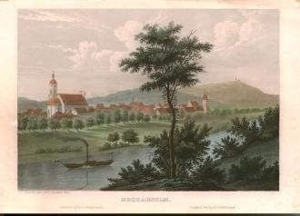 Historische Ansicht von Neckarsulm um 1843