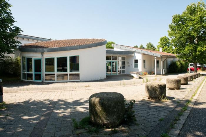 Eingangsbereich der Kindertagesstätte Harzstraße