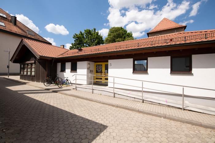 Eingangsbereich der Kindertagesstätte Klostergraben