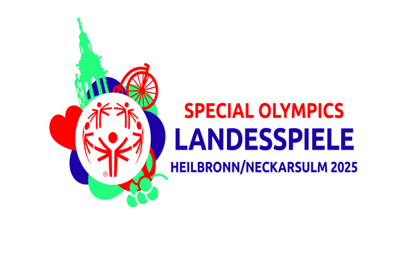 Special Olympics Landesspiele 2025. Heilbronn und Neckarsulm. Wir sind dabei! „Hashtag“ ZusammenInklusiv.